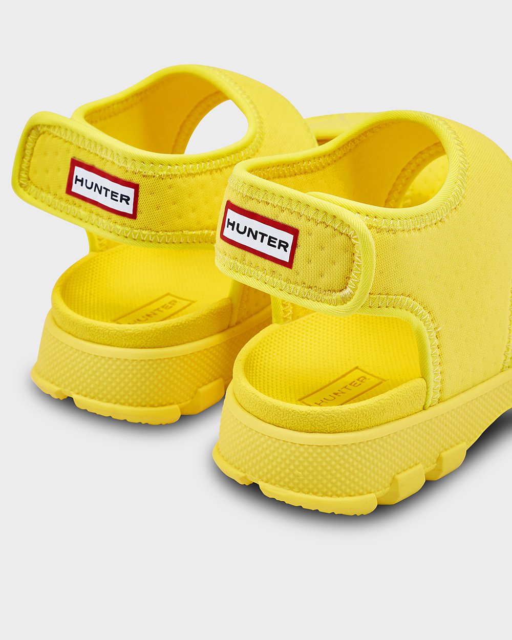 Sandales Hunter Original Grands Outdoor Walking Enfant Jaune NZSEVLG-93